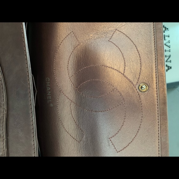 Chanel Reissue 227 metallic mauve bag - Picture 6 of 10